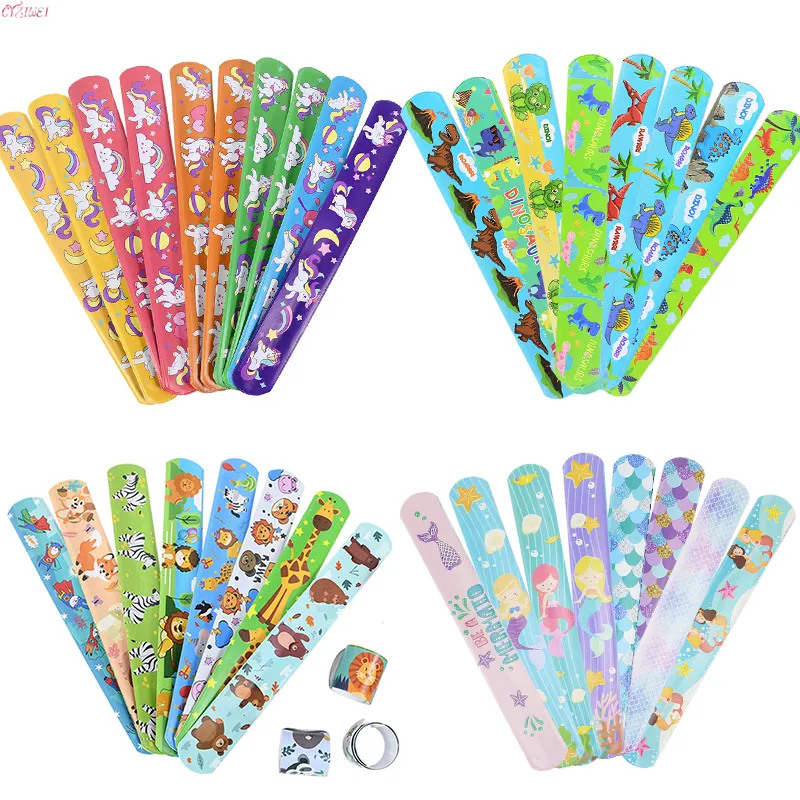 4/8pcs Reusable Unicorn Mermaid Flamingo Straw Smoothie Animal Drinking Straws Mermaid Theme Dinosaur Kids Fruit Party Supplies